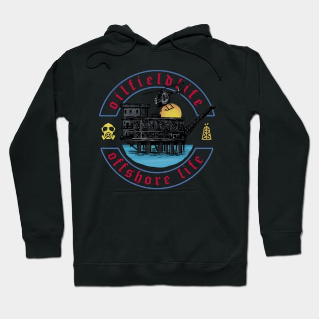 Offshore Oilfield Hoodie by damnoverload